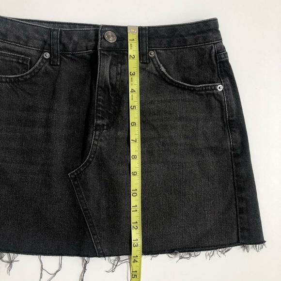 BDG Urban Outfitters frayed hem denim mini skirt Y2K - Picture 8 of 8